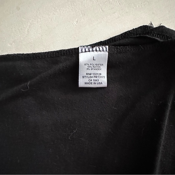 Black Racerback Tank - Picture 2 of 2